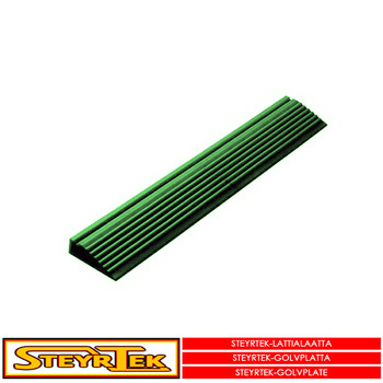 "Lattialaatan reunapala, leaf green naaras 6 kpl